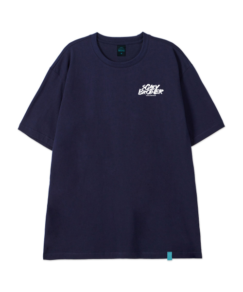 ASTRAL PROJECTION（アストラルプロジェクション）の「[エピスタジオXスキャリーブラザーSERIES 2]コットンルーズフィット半袖Tシャツ_スペースネイビー（Tシャツ/カットソー・メンズ・その他・M/L/XL/XXL）」の2枚目の写真