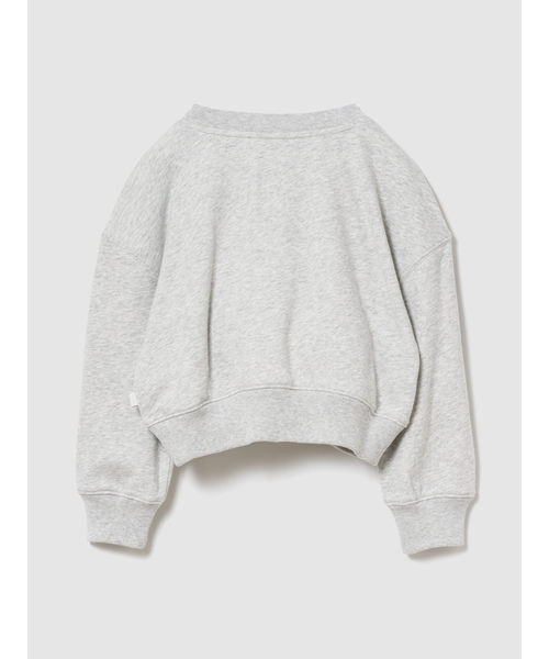 GAP(ギャップ)の「ヴィンテージソフト フレンチテリー クロップド GAPロゴ スウェットシャツ (キッズ)(スウェット・キッズ・ブラック/グレー・160cm/150cm/140cm/130cm/120cm/110cm)」の6枚目の写真