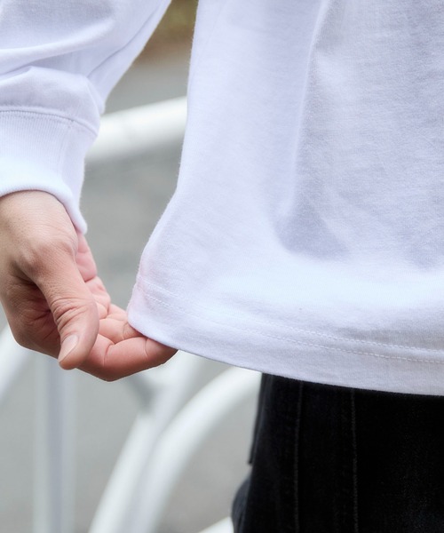 BEN DAVIS（ベンデイビス）の「∴WEGO/【26年春夏新作】別注BENDAVISハートワンポイント刺繍T(LS)（Tシャツ/カットソー・メンズ・ホワイト/アッシュグレー/ブラック・LARGE/MEDIUM）」の19枚目の写真