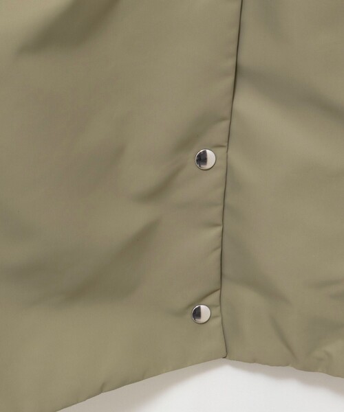 追加】【MAQWEL/マクウェル】ウォッシャブルスタンドネックコーチ