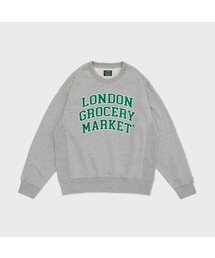 College Logo Heavyweight Sweatshirt (Grey)