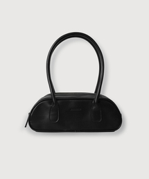 MOOD INSIDE WOMAN（ムード インサイド ウーマン）の「(woman) オブレザー バゲットバッグ_ブラック（ショルダーバッグ）」