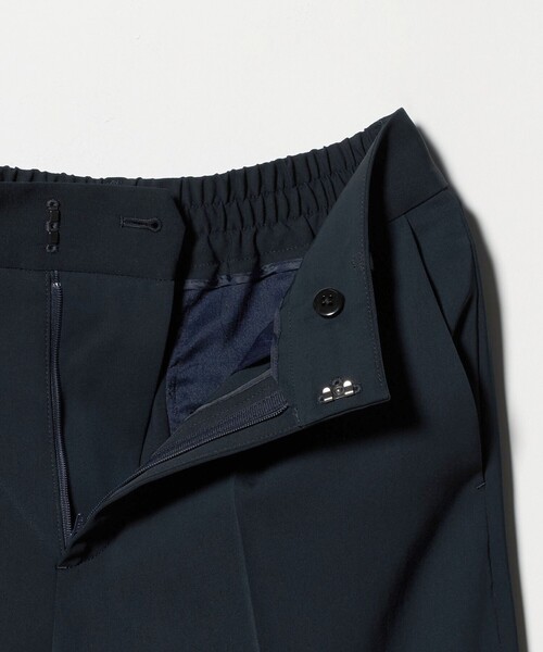 green label relaxing（グリーンレーベルリラクシング）の「［size SHORT/TALLあり］サラフール テーパード パンツ（スラックス・レディース・ネイビー/ブラック/ベージュ・38/34/46/SHORT/36/44/42）」の20枚目の写真