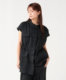 BEAMS PLUS / インディゴ リップストップ ミリタリー スモック