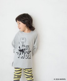 LOWRYS FARM | ＭＡＲＶＥＬ／モノクロＴＬＳ　 639646(Tシャツ/カットソー)