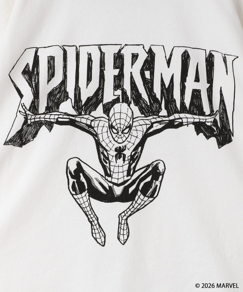 LOWRYS FARM（ローリーズファーム）の「ＭＡＲＶＥＬ／モノクロＴＬＳ　 639646（Tシャツ/カットソー・キッズ・ブラック/グレー/オフホワイト・140cm/130cm/120cm/110cm/150cm）」の21枚目の写真