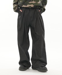 CODDERR（コーダー）の「【CODDERR】ダブルタック バルーンシルエット バギーデニムパンツ（デニムパンツ）」