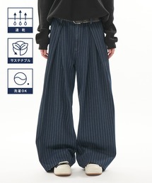 CODDERR（コーダー）の「【CODDERR】ダブルタック バルーンシルエット バギーデニムパンツ（デニムパンツ）」