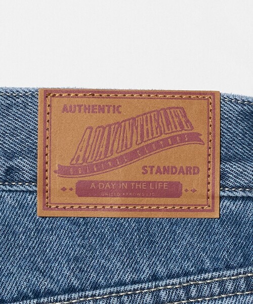 A DAY IN THE LIFE UNITED ARROWS(アデイインザライフユナイテッドアローズ)の「バギー ストレート デニム<A DAY IN THE LIFE>(スラックス・メンズ・コバルトブルー/ホワイト/ブラック・M/L/S)」の14枚目の写真