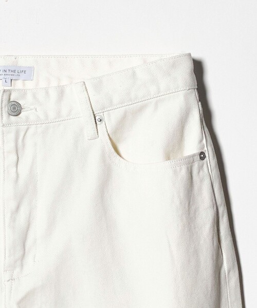 A DAY IN THE LIFE UNITED ARROWS(アデイインザライフユナイテッドアローズ)の「バギー ストレート デニム<A DAY IN THE LIFE>(スラックス・メンズ・コバルトブルー/ホワイト/ブラック・M/L/S)」の18枚目の写真