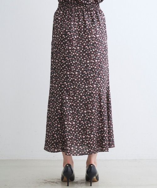 three dots(スリードッツ)の「シルキーツイル ナロウスカート(スカート・レディース・マルチ・SMALL/MEDIUM)」の10枚目の写真