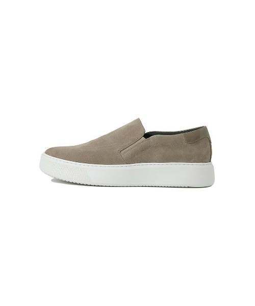 AOURE(アウール)の「DEVICE1 SLIPON SUEDE(スリッポン・メンズ・グリーン/ネイビー/グレイッシュベージュ・25.5cm/26.5cm/27.5cm/28.5cm)」の2枚目の写真