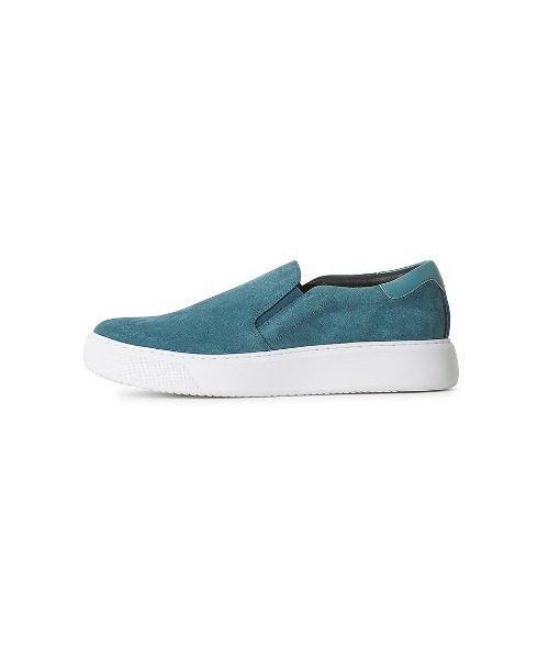 AOURE(アウール)の「DEVICE1 SLIPON SUEDE(スリッポン・メンズ・グリーン/ネイビー/グレイッシュベージュ・25.5cm/26.5cm/27.5cm/28.5cm)」の3枚目の写真