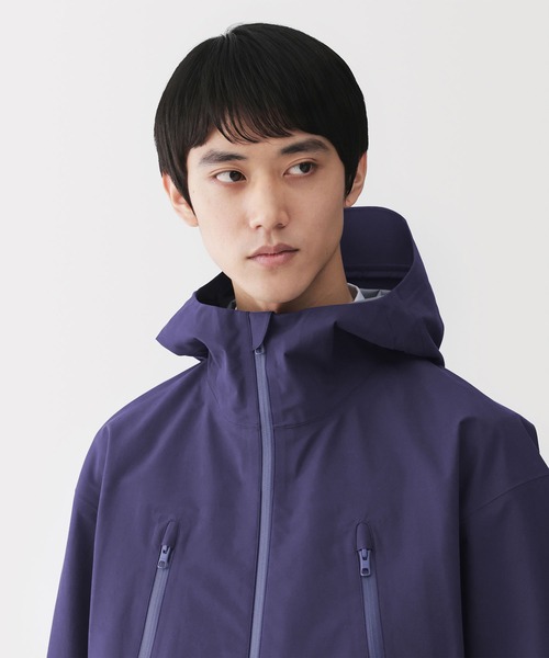 MUJI Labo〕紳士 透湿撥水コットンナイロン フードブルゾン（ブルゾン