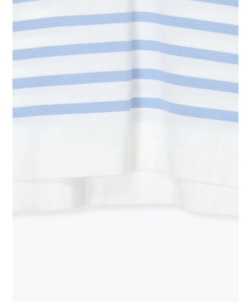 Te chichi（テチチ）の「ボーダーボックスシルエットプルオーバー（ニット/セーター・レディース・ラベンダー/ブラック/サックスブルー/グリーン・F）」の19枚目の写真