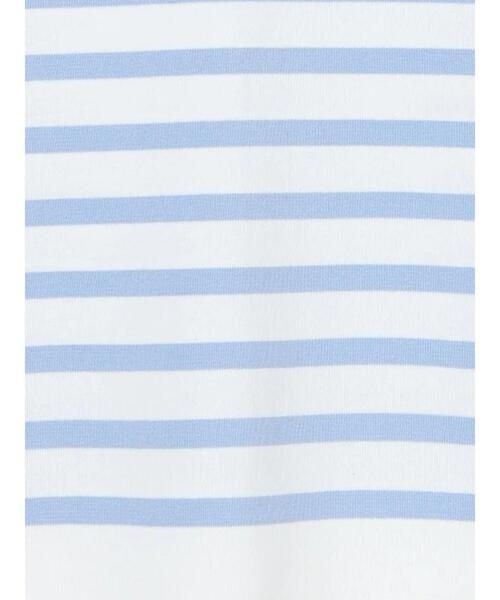 Te chichi（テチチ）の「ボーダーボックスシルエットプルオーバー（ニット/セーター・レディース・ラベンダー/ブラック/サックスブルー/グリーン・F）」の21枚目の写真