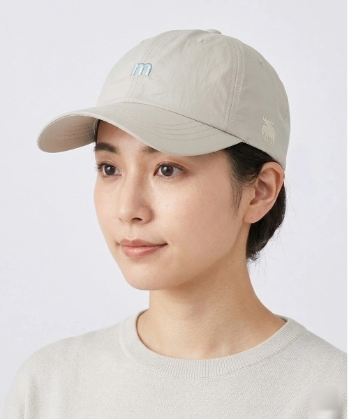 moz(モズ)の「moz/モズ ナイロンキャップ(キャップ・レディース・ブラウン/パープル/ベージュ/ブラック・ONE SIZE)」の1枚目の写真