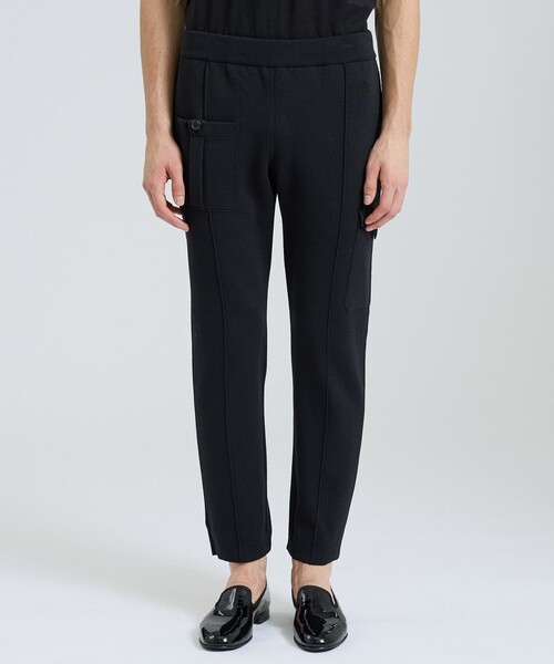 DESIGNWORKS(デザインワークス)の「【セットアップ対応】コンバットニットパンツ(スラックス・メンズ・ブラック/グレイッシュベージュ・46/48/50)」の17枚目の写真