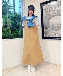 【Double B Collection】コットン BBロゴ ジャンパースカート