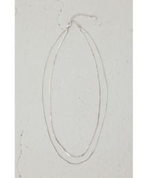 AZUL by moussy | スネークチェーン2連ネックレス(ネックレス)