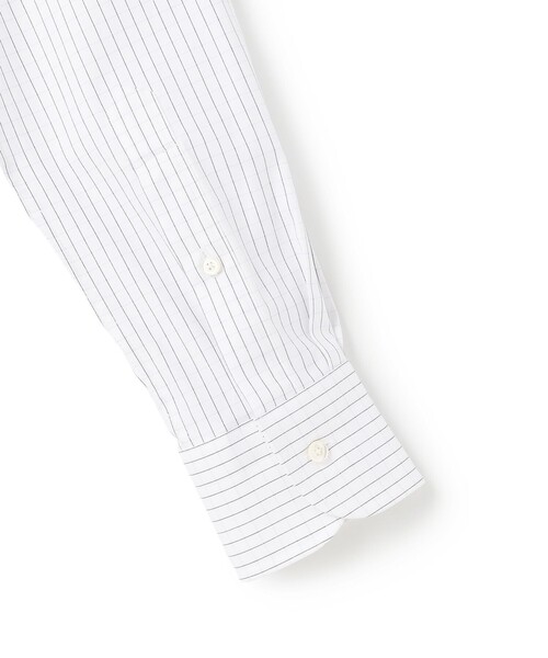 J.PRESS（ジェイプレス）の「【PREMIUM PLEATS / 形態安定】スーピマコットングラフチェック シャツ / B.D.（シャツ/ブラウス・メンズ・パープル系3・首回り40cm-裄丈85cm/首回り39cm-裄丈84cm/首回り38cm-裄丈84cm/首回り37cm-裄丈82cm/首回り43cm-裄丈86cm/首回り42cm-裄丈86cm/首回り41cm-裄丈85cm）」の5枚目の写真