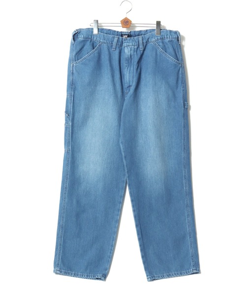 Lee(リー)の「Lee/リー COMFY PAINTER PANTS/コンフィー デニム ペインターパンツ/ワイドパンツ/イージーパンツ/レディース メンズ(デニムパンツ・メンズ・ワンウォッシュ/インディゴブルー・35inch/33inch/31inch)」の11枚目の写真