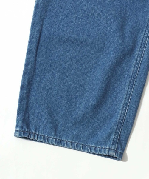 Lee(リー)の「Lee/リー COMFY PAINTER PANTS/コンフィー デニム ペインターパンツ/ワイドパンツ/イージーパンツ/レディース メンズ(デニムパンツ・メンズ・ワンウォッシュ/インディゴブルー・35inch/33inch/31inch)」の17枚目の写真