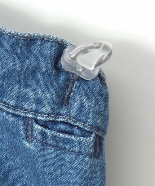 Lee(リー)の「Lee/リー COMFY PAINTER PANTS/コンフィー デニム ペインターパンツ/ワイドパンツ/イージーパンツ/レディース メンズ(デニムパンツ・メンズ・ワンウォッシュ/インディゴブルー・35inch/33inch/31inch)」の4枚目の写真