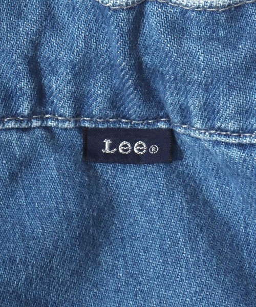 Lee(リー)の「Lee/リー COMFY PAINTER PANTS/コンフィー デニム ペインターパンツ/ワイドパンツ/イージーパンツ/レディース メンズ(デニムパンツ・メンズ・ワンウォッシュ/インディゴブルー・35inch/33inch/31inch)」の5枚目の写真