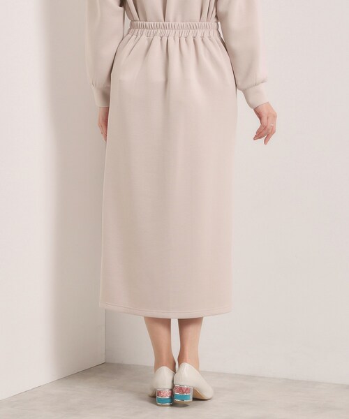 ITS'DEMO（イッツデモ）の「【洗濯機OK／花粉防止】ダンボールタイトスカート（スカート・レディース・ブラック/アイボリー/ナチュラル・00）」の19枚目の写真