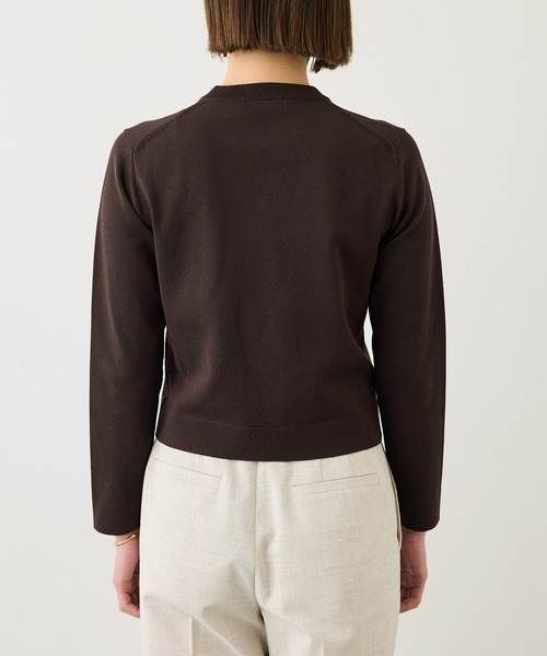 ROPE'（ロペ）の「ポケットディテールニットカーディガン/イージーケア（カーディガン/ボレロ・レディース・ネイビー/ホワイト系その他3/ブラウン/レッド・FREE）」の22枚目の写真