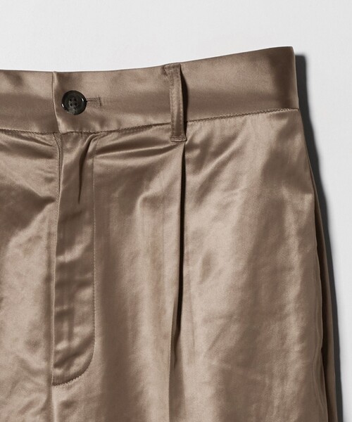 MARW UNITED ARROWS（マルゥ ユナイテッドアローズ）の「＜MARW UNITED ARROWS＞サテン ストレート パンツ（その他パンツ・レディース・モカ/ネイビー・38/36）」の13枚目の写真