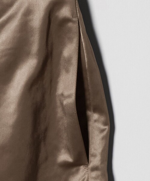 MARW UNITED ARROWS（マルゥ ユナイテッドアローズ）の「＜MARW UNITED ARROWS＞サテン ストレート パンツ（その他パンツ・レディース・モカ/ネイビー・38/36）」の14枚目の写真