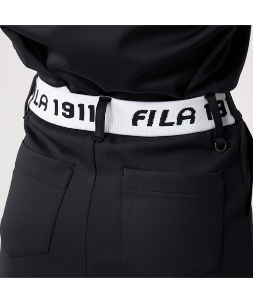 FILA GOLF(フィラゴルフ )の「FILA GOLF フィラゴルフ ゴルフウェア ダンボールニット 軽量 ストレッチ UVカット ミニ丈 スカート(スカート・レディース・ホワイト/ミント/イエロー/ブラック・S/M/L/LL/3L)」の16枚目の写真