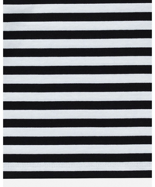 marimekko(マリメッコ)の「【Kids】Paja Tasaraita Unikko / shirt(Tシャツ/カットソー・キッズ・ブラック・80)」の5枚目の写真