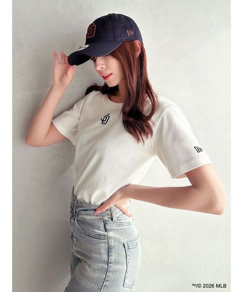 RESEXXY(リゼクシー)の「【MLB × New Era × RESEXXY】(Tシャツ/カットソー・レディース・ホワイト・FREE)」の5枚目の写真