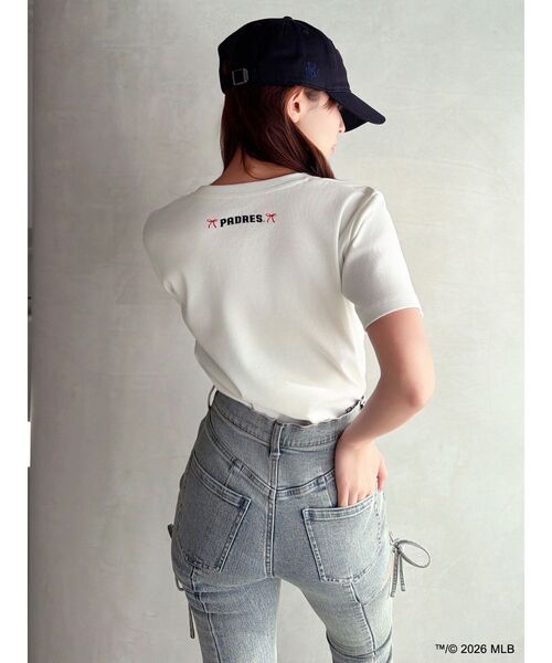 RESEXXY(リゼクシー)の「【MLB × New Era × RESEXXY】(Tシャツ/カットソー・レディース・ホワイト・FREE)」の7枚目の写真
