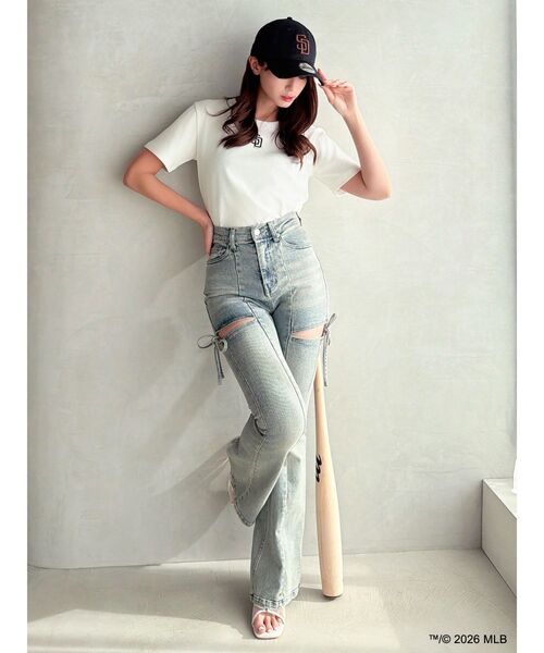 RESEXXY(リゼクシー)の「【MLB × New Era × RESEXXY】(Tシャツ/カットソー・レディース・ホワイト・FREE)」の9枚目の写真