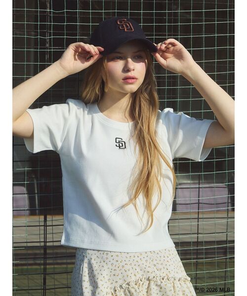 RESEXXY(リゼクシー)の「【MLB × New Era × RESEXXY】(Tシャツ/カットソー・レディース・ホワイト・FREE)」の10枚目の写真