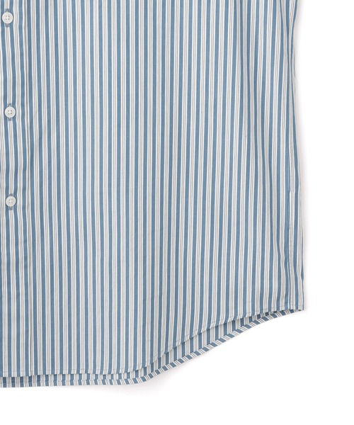 BROOKS BROTHERS（ブルックスブラザーズ）の「【Brooks Brothers（ブルックス ブラザーズ）】別注 STRIPE BD SHIRT（シャツ/ブラウス・レディース・ベージュ/サックスブルー/ブルー・FREE）」の9枚目の写真