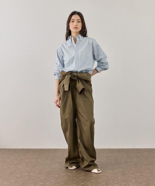 BROOKS BROTHERS（ブルックスブラザーズ）の「【Brooks Brothers（ブルックス ブラザーズ）】別注 STRIPE BD SHIRT（シャツ/ブラウス・レディース・ベージュ/サックスブルー/ブルー・FREE）」の17枚目の写真