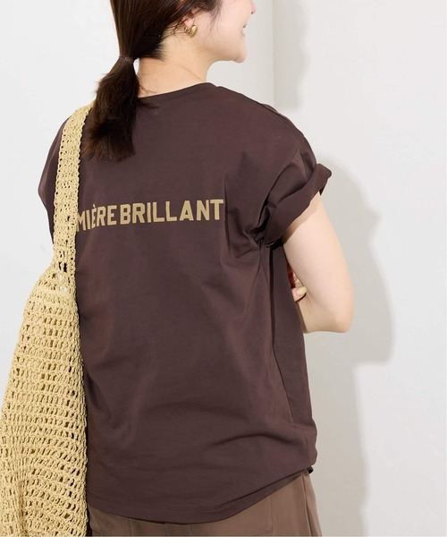 SLOBE IENA(スローブイエナ)の「《追加》1ST ETOILE Tシャツ(Tシャツ/カットソー・レディース・グレー/ブラウン/ホワイト・FREE)」の12枚目の写真