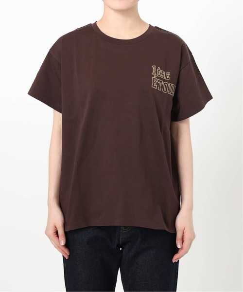 SLOBE IENA(スローブイエナ)の「《追加》1ST ETOILE Tシャツ(Tシャツ/カットソー・レディース・グレー/ブラウン/ホワイト・FREE)」の13枚目の写真