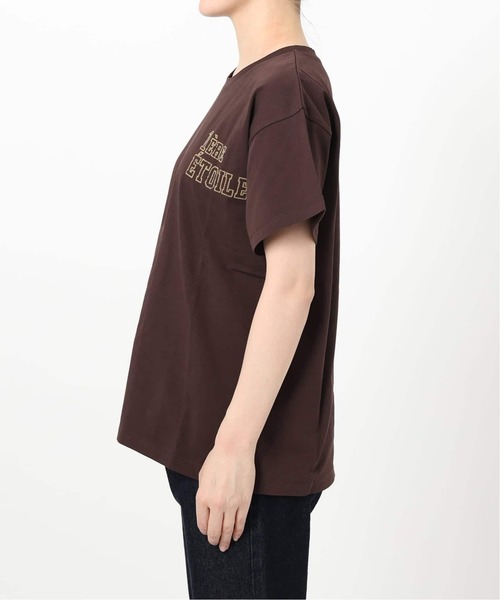 SLOBE IENA(スローブイエナ)の「《追加》1ST ETOILE Tシャツ(Tシャツ/カットソー・レディース・グレー/ブラウン/ホワイト・FREE)」の14枚目の写真