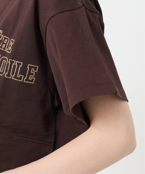 SLOBE IENA(スローブイエナ)の「《追加》1ST ETOILE Tシャツ(Tシャツ/カットソー・レディース・グレー/ブラウン/ホワイト・FREE)」の20枚目の写真