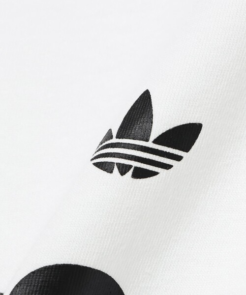 adidas(アディダス)の「adidas / Adicolor Three Stripes Slim Ringer T-Shirt(Tシャツ/カットソー・メンズ・ホワイト/ブラック・M/L/XL)」の7枚目の写真
