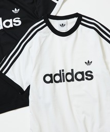 BEAMS T（ビームスティー）の「adidas / Adicolor Three Stripes Slim Ringer T-Shirt（Tシャツ/カットソー）」