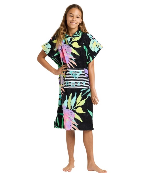 ROXY(���L�V�[)��ROXY �L�b�Y RG STAY MAGICAL PRINTED �|���`�� �y2026�N�t�ă��f���z/���L�V�[�L�b�Y�����ւ��^�I���|���`��(�|���`��)