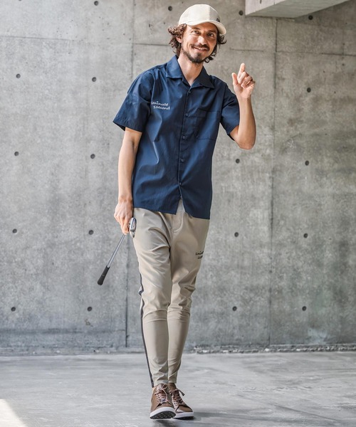 1minute 1second（ワンミニットワンセカンド）の「mp14694-twill stretch line pants スキニーパンツ(1M26N140)（その他パンツ・メンズ・チャコール/ブラック/グレイッシュベージュ・XL/L/M/S）」の8枚目の写真