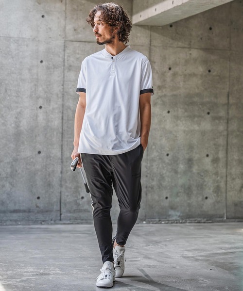 1minute 1second（ワンミニットワンセカンド）の「mp14694-twill stretch line pants スキニーパンツ(1M26N140)（その他パンツ・メンズ・チャコール/ブラック/グレイッシュベージュ・XL/L/M/S）」の20枚目の写真
